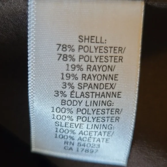 Banana Republic-Brown short light blazer Sz 6 NWT. - Picture 8 of 9